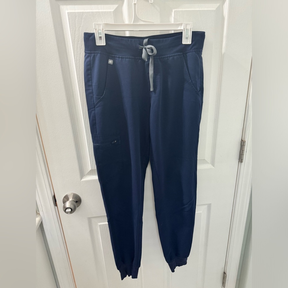 FIGS Navy Blue Jogger Scrub Pants- Size S